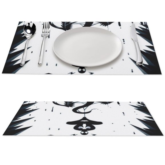 Venom Cartoon placemats are suitable for indoor dining table mats 1 PCS