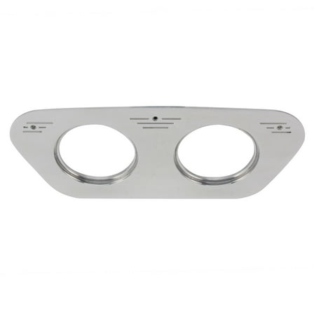 1953-55 Ford Truck 2 Gauge Dash Panel, 3-3/8 Inch