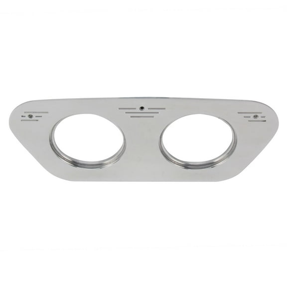 1953-55 Ford Truck 2 Gauge Dash Panel, 3-3/8 Inch