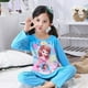 thumbnail image 4 of Conjunto de Pijamas de dibujos animados para niños y niñas, ropa de dormir de princesa Frozen, Anna, Elsa, Olaf, Sophia, otoño, 4 of 4