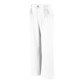 thumbnail image 3 of Workout Casual Pants for Women Cotton Wide Leg Pants: Elastic Waist Trousers With Zipper Fly & Front Pleats Casual Loose Fit Pants Pants Xl, 3 of 5