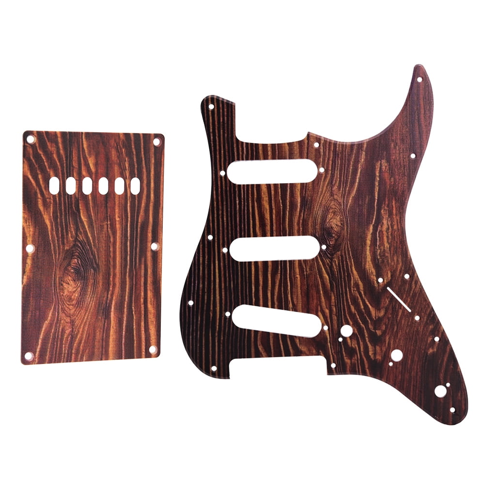GSSS29 Electric Guitar Pick Guards SSS Guitar Pickguard with Back Plate Guitar Parts