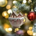 thumbnail image 5 of 1Pcs Gingerbread House Ornaments for Christmas Tree Gingerbread Christmas Decor with Rope Xmas Hanging Ornaments for Xmas Tree Holiday Party New Year Home Decorations, 5 of 8