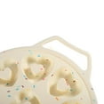 thumbnail image 4 of FURNIX Rigid Silicone Baking Mold,9-Cavity Heart Donut Tray,Ergonomic Handles,Even Heat Distribution,Easy To Clean Store,Family Baking Essential,Temperature Resistant,Kid-Friendly Treats, 4 of 8