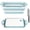 Light Blue, variant on Collapsible Board, Foldable Chopping Board with Colander, Multifunctional Kitchen Vegetable Washing Basket Dish Tub for BBQ Prep/Picnic/Camping(Orange)