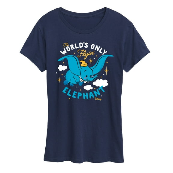 Dumbo - Worlds Only Flyin Elephant - Women's Short Sleeve Graphic T-Shirt