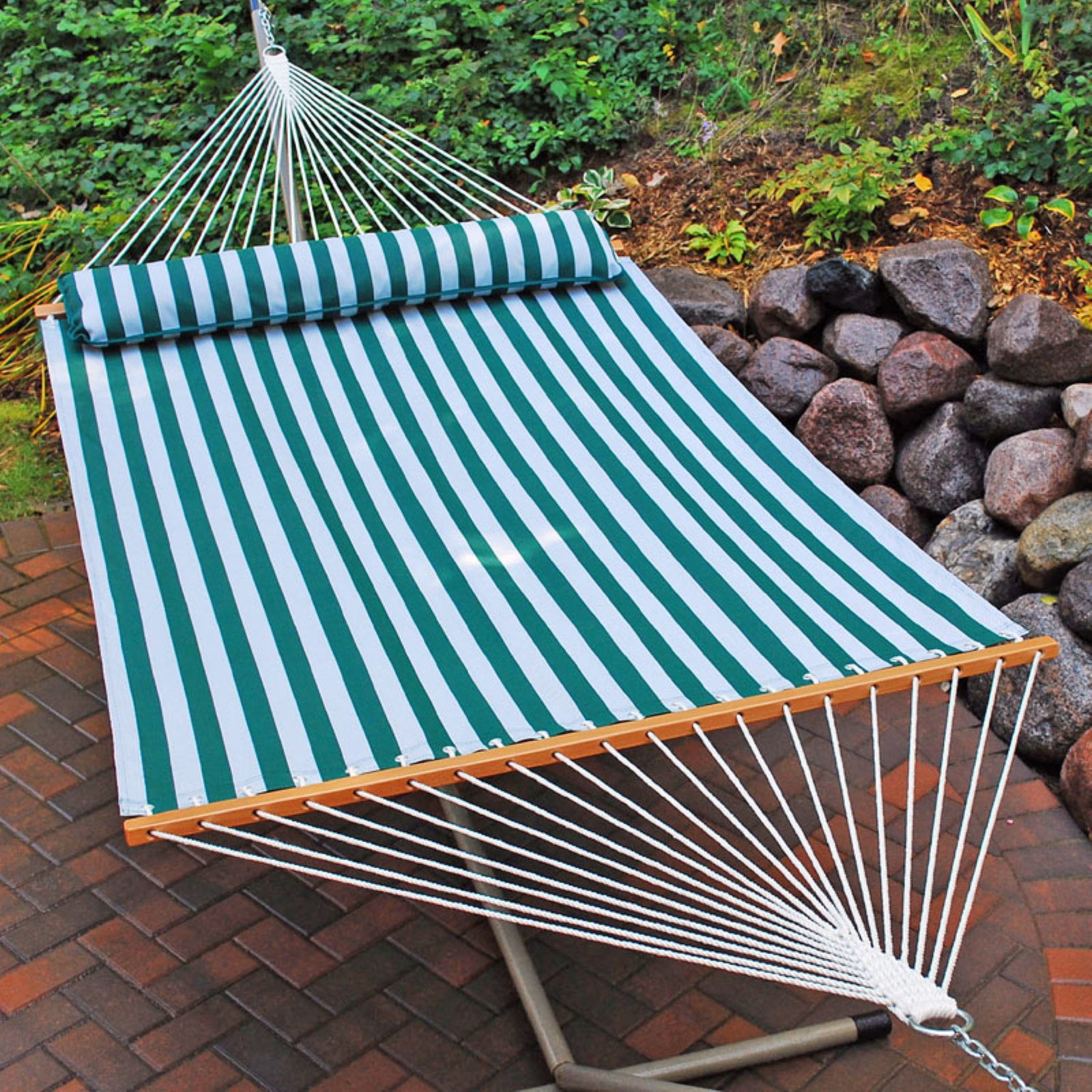 13' Quick Dry Hammock w/Bolster Pillow