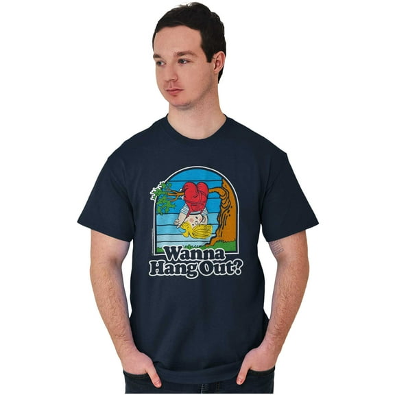 Dennis The Menace Wanna Hang Out Men's Graphic T Shirt Tees Brisco Brands S