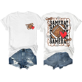 thumbnail image 5 of Football Game Day Shirt Game Day Coquette T-Shirt, 5 of 7