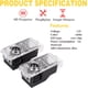 thumbnail image 4 of luces LED para proyector de coche, luz de bienvenida para puerta de coche, logotipo de bienvenida LED compatible con A4 A6, 4 of 5