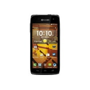 Kyocera Hydro ICON - 4G smartphone - RAM 1.5 GB / Internal Memory 8 GB - microSD slot - LCD display - 4.5" - 960 x 540 pixels - rear camera 8 MP - Boost - black
