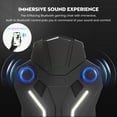 thumbnail image 3 of GTRACING LUFT-600 Gaming Chair with Bluetooth Speakers and LED Lighting, White, 3 of 14