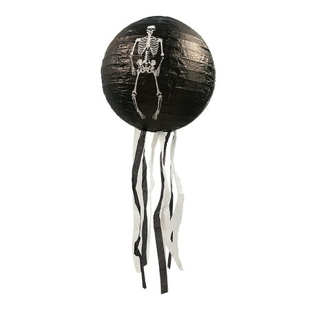 

HGWXX7 Paper Lantern Folding Belt Beard Spider Bat Skeleton Props Pendant