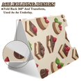 thumbnail image 2 of FORMRS A4 Clipboard Folder with Pen Holder Horizontal Foldable School Office Binder, Strawberry Cake, 2 of 9