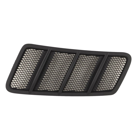 Hood Grille, Bonnet Air Vent Cover Colorfast Stable UV Proof Simple Installation For Car Exterior Accessories Left 1668800105