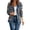 Grey, variant on Women's Leopard Jean Jacket Long Sleeve Button Down Denim Jacket Coat with Pockets Women's Fall 2026 Outfits(Grey,XL)