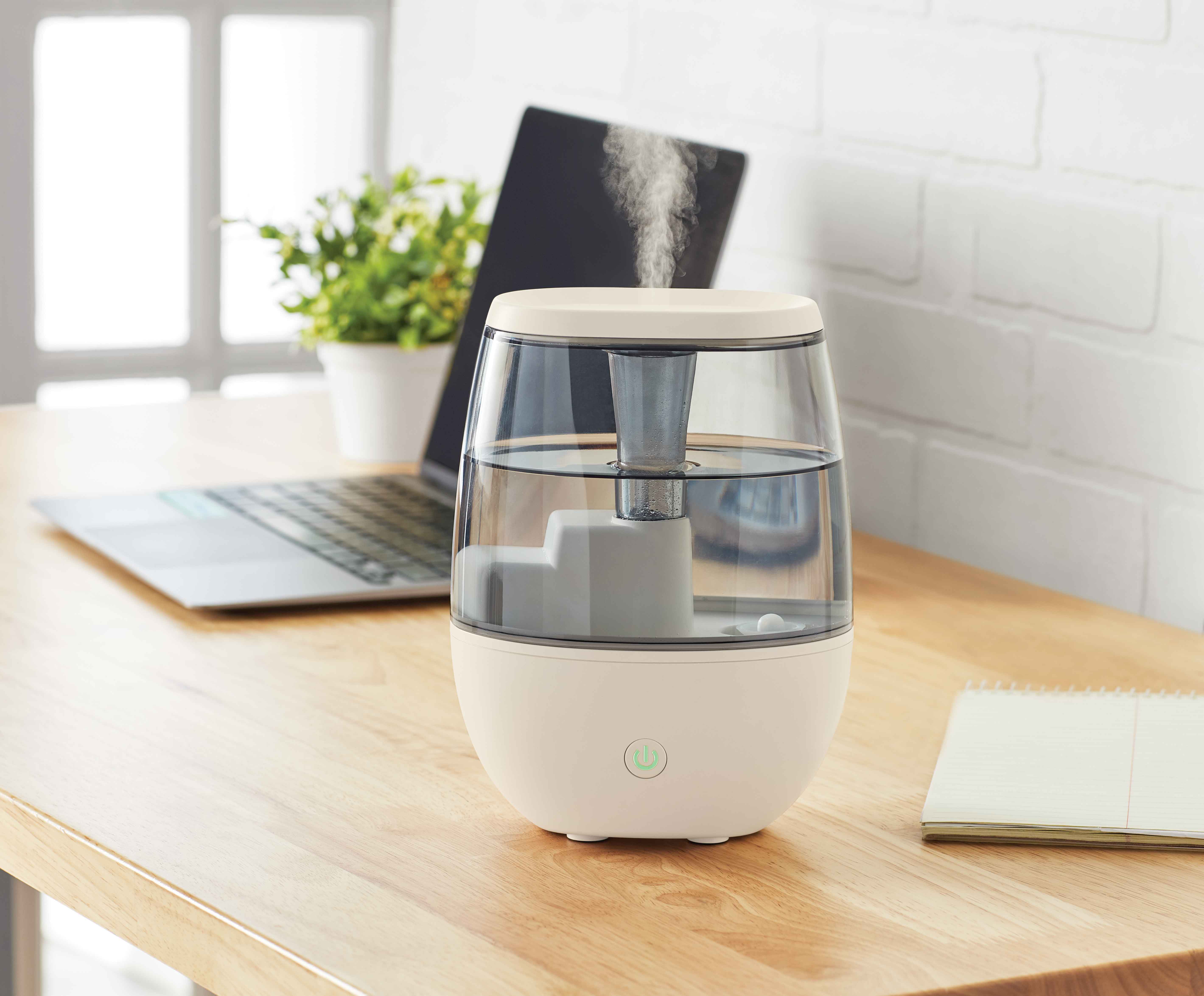  Dreamzy Humidifier,Dreamzy Ultrasonic Cool Mist Humidifier  500ml - Quiet Air Humidifier for Bedroom with Streaming Light, Easy Clean,  Filterless Design (White) : Home & Kitchen