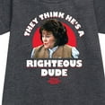 thumbnail image 2 of Ferris Bueller's Day Off - Righteous Dude - Toddler And Youth Girls Fleece Dress, 2 of 4