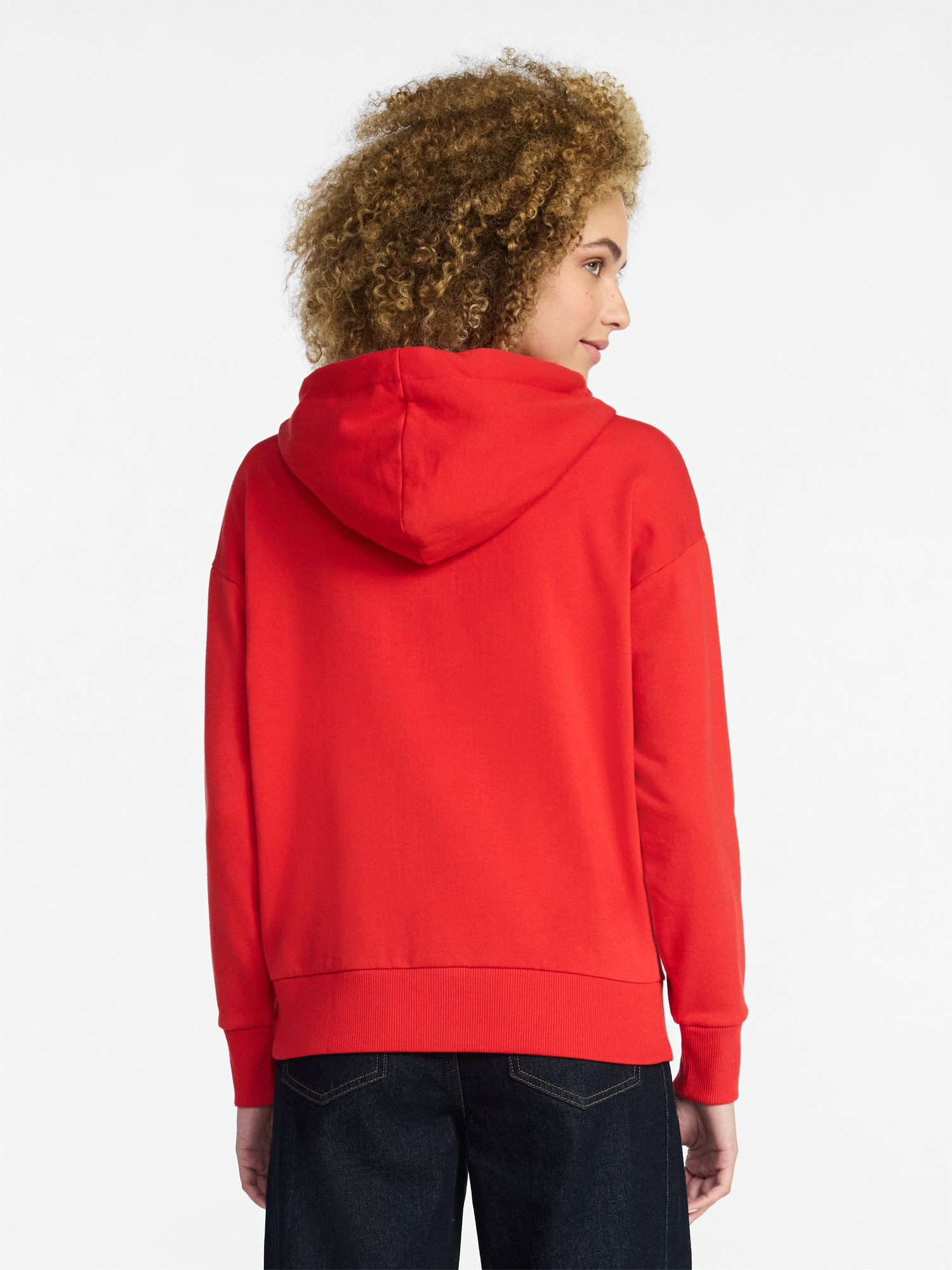 Time and Tru Women's and Women’s Plus Zip Front Fleece Hoodie Jacket, Sizes XS-4X