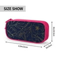 thumbnail image 3 of Xecao Copper-Gold Gloss Outline Flower print Fanny Pack Belt Bag for Women and Men, Fashionable Waterproof Waist Pack with Adjustable Strap for Traveling, Hiking, Jogging, Cycling, 3 of 5