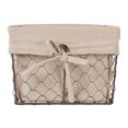 thumbnail image 2 of Design Imports Z01360 Petit Panier de Poulet Rustique en Bronze - Lot de 3, 2 of 6