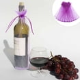 thumbnail image 1 of TABLZONE 10Ud Bolsa De Tela Organza Lavanda Para De Vino Y Otros Regalos, 1 of 6