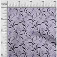 thumbnail image 2 of oneOone Rayon Pastel Purple Fabric Floral Retro Dress Material Fabric Print Fabric By The Yard 56 Inch Wide, 2 of 5