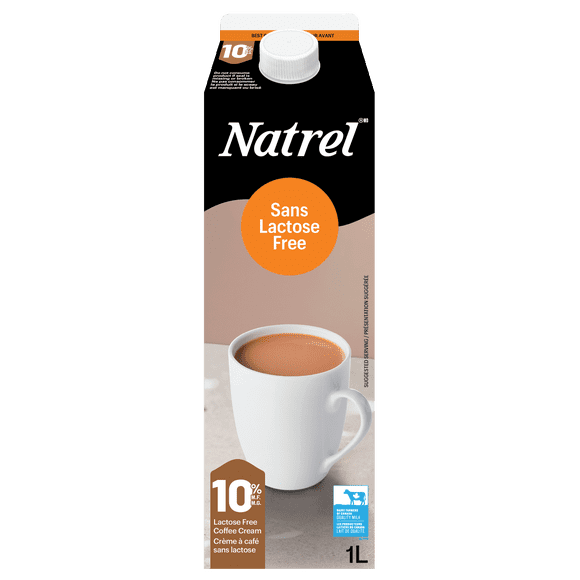 Natrel Lactose Free 10% Coffee Cream 1L