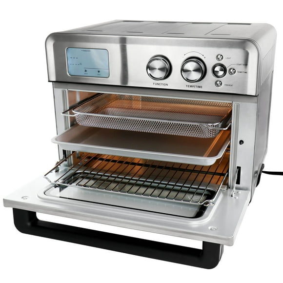 MegaChef Multifunction Air Fryer Toaster Oven with 21 Presets