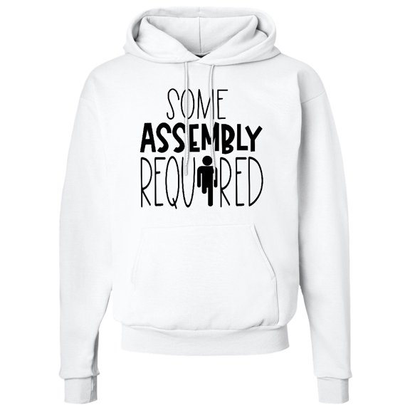 Inktastic Some Assembly Required Right Leg Amputee Adult Hoodie Sweatshirt