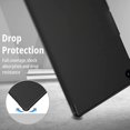thumbnail image 5 of (Negro) Funda de silicona para tableta Samsung Galaxy Tab A8 de 10,5 pulgadas 2021 (SM-X205N/X200N), carcasa ultrafina, funda de piel sintética con función de soporte, adecuada para Samsung Tab A8, 5 of 5
