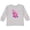 Athletic Heather, variant on Inktastic I Love Hippos with Pink Hippo and Flowers Boys or Girls Long Sleeve Toddler T-Shirt