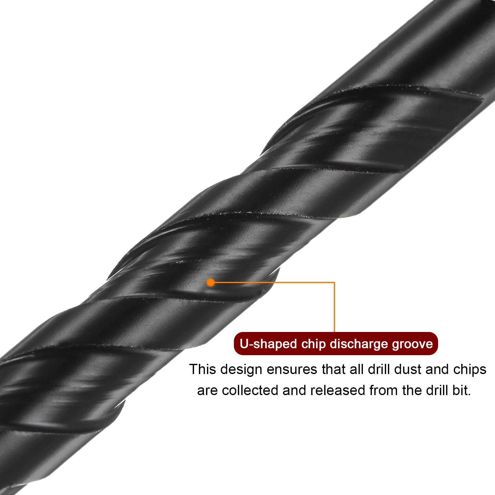 Unique Bargains 5pack Masonry Drill Bits, 12mm Concrete Drill Bit 1/4' Hex Shank Ceramic Drill Bit