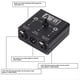 thumbnail image 4 of Selector Manual de Fuente de Audio Balanceada XLR Pasiva de 2 Entradas y 1 Salida o 1 Entrada y 2 Salidas para Micrófono y Mezclador de Tarjeta de Sonido., 4 of 6
