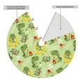thumbnail image 2 of Picia Cute Dinosaurs Cartoon Print Christmas Tree Skirt , Christmas Tree Skirt Ornaments for Merry Christmas Holiday Party Decorations Indoor Outdoor-30", 2 of 7
