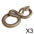 thumbnail image 1 of 3xLlavero De Serpiente Colgante, Estatua De Serpiente De Latón Para Casa De Té, Estantería, Sala De Estar, 1 of 8