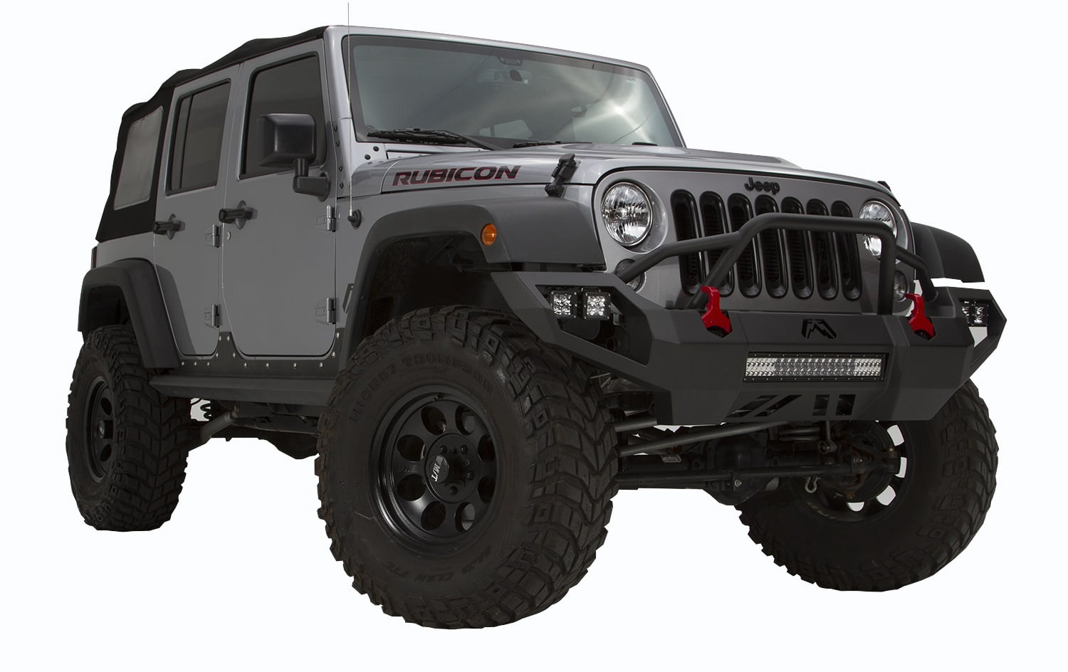 07-18 WRANGLER JK VENGEANCE FRONT BUMPER W/ PRE-RUNNER GUARD BARE STEEL Fits select: 2015-2017 JEEP WRANGLER UNLIMITED, 2012-2014 JEEP WRANGLER