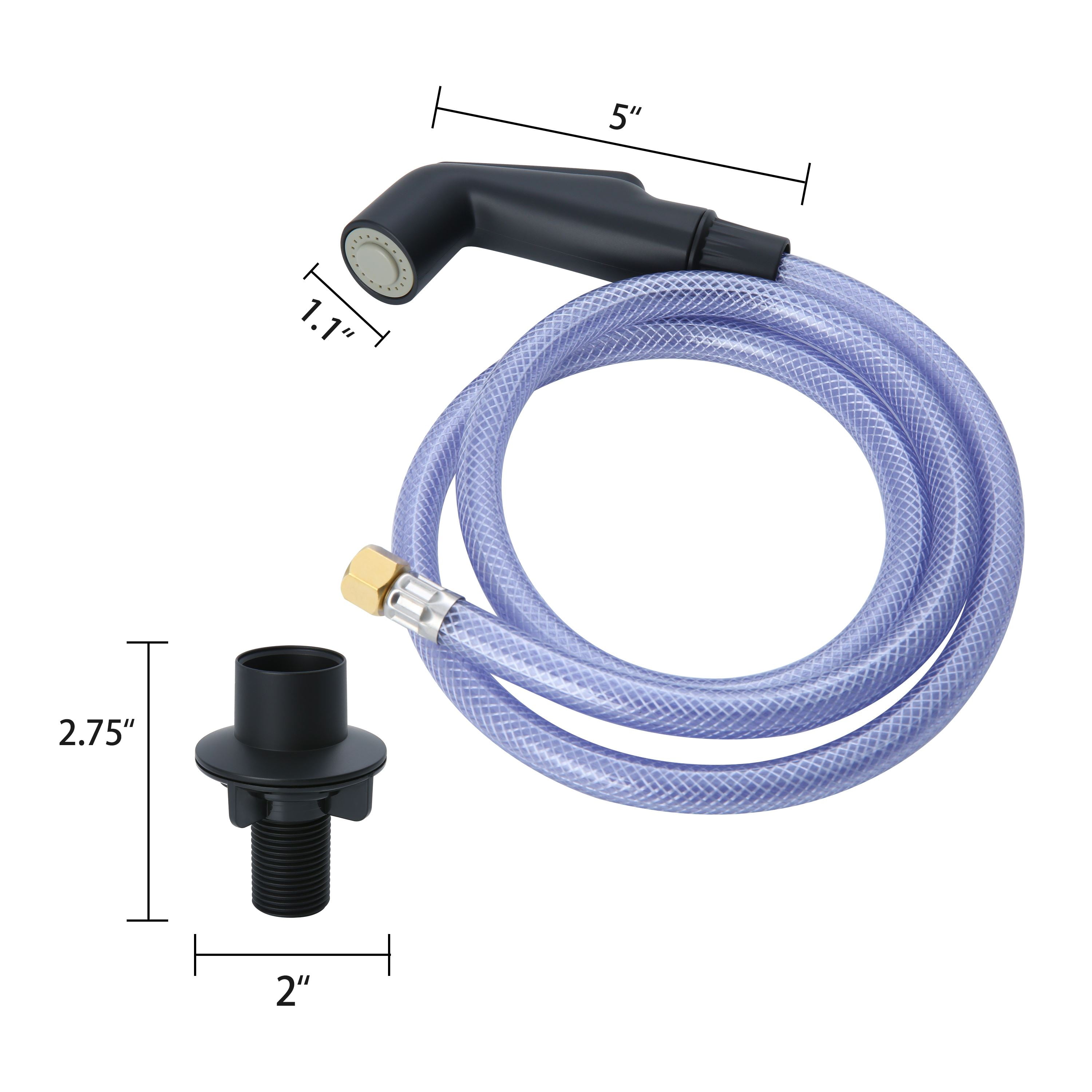Mainstays Universal Kitchen Sink Sprayer with 48-Inch Hose and Chrome Finish