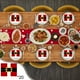 thumbnail image 1 of Artículos para fiestas navideñas: platos desechables de 9 pulgadas, 20 platos irregulares, 40 vasos de papel, 40 pañuelos, 20 manteles decorativos., 1 of 5