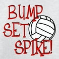 thumbnail image 3 of CafePress - Bump, Set, Spike Sweatshirt - Kids Sweatshirt, Youth Crew Neck Sweatshirt, 3 of 4