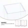 2Pcs Desk Stationery Box Pen Holder Photo Holder Office Supplies