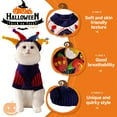 thumbnail image 3 of GASTROPOD Dog Halloween Costumes,Cute Small Dog Halloween Costumes,Core-Spun Yarn Circus Clown Sweater Pet Halloween Costumes,Style4,S, 3 of 7