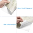 thumbnail image 4 of Baldosas autoadhesivas impermeables Unique Bargains 4uds 12'x12' Mármol Estampado Beige, 4 of 7