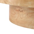 thumbnail image 6 of Christopher Knight Home 31.5" Round Coffee Table with Thick Top, Pedestal Base, Natural, 6 of 10