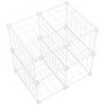 thumbnail image 1 of OULII Refrigerator Organizer Divider Freezer Shelf White Design 1Pack, 1 of 8