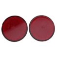 thumbnail image 1 of 2PCS Rear Bumper Reflector Round Red Auto Modification Fit for Nissan QASHQAI 2007?2015 YEMAA, 1 of 5