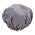 thumbnail image 6 of Opvise Home Women Elastic Reusable Waterproof Shower Cap Head Hair Cover Bathing Hat Sky Blue, 6 of 7
