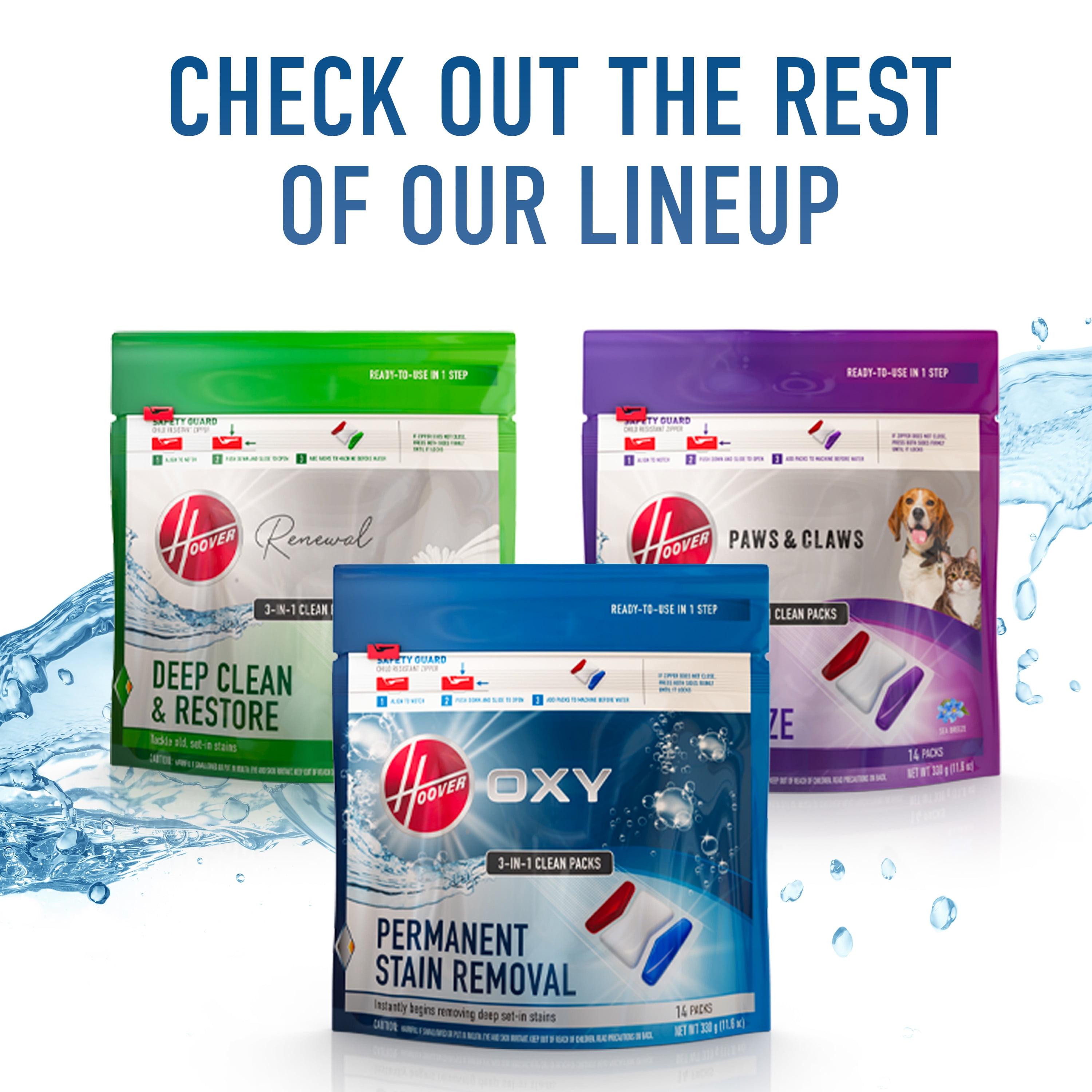 OXY CLEAN PACKS - FRENCH