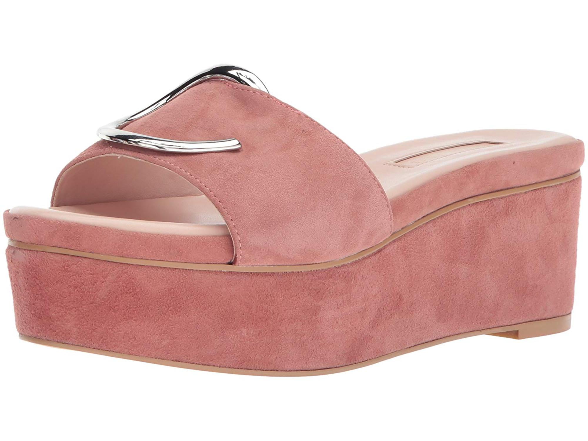 dusty rose wedges