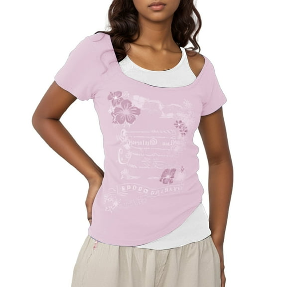 Tops for Women Trendy Long Sleeved Tops Ladies Long Sleeve Sheer Top Short Sleeve Tunics for Women And Blouses Fall Womens 3/ 4 Tee Shirts under X Dressy Casual Womens Clothes Blouses Light Pink L